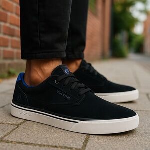 Volcom NIB Men’s Skate Inspired Work Shoe Sz 7M Composite Toe Slip Resistant